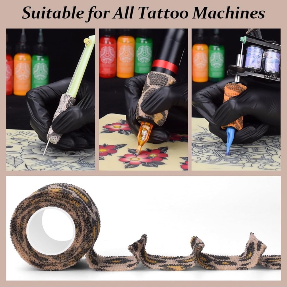 6 pieces of 2 x 5 yards disposable for tattoo tube
